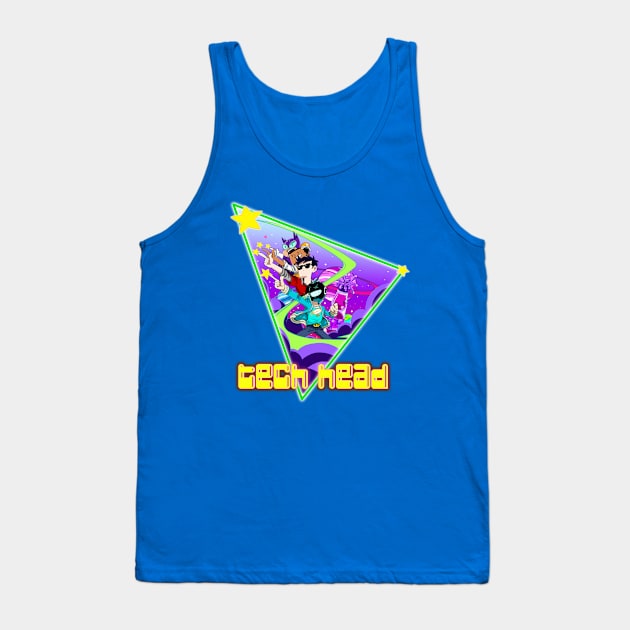 Tech Head All star Ramune Tank Top by kaizokuGhost